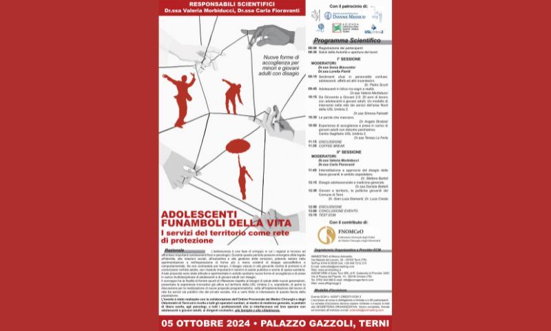 ADOLESCENTI FUNAMBOLI DELLA VITA - I servizi del territorio come rete di protezione 